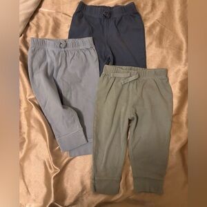 Carter's Kids Joggers - Dark Blue, Light Blue, and Light Green